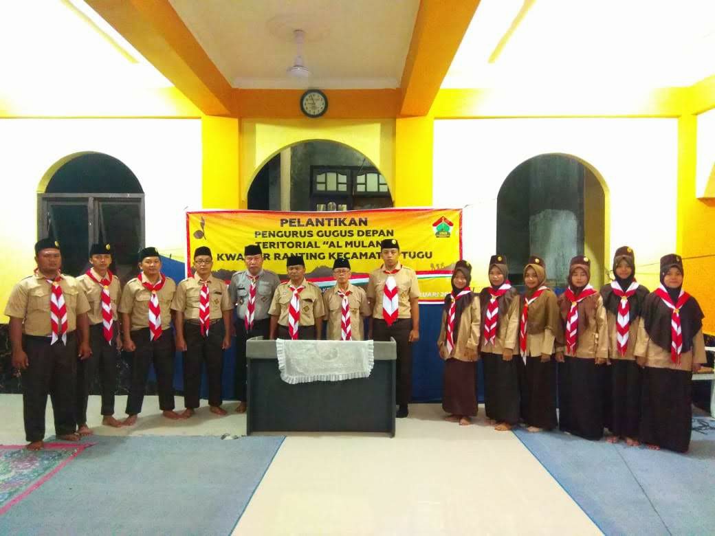 Pelantikan Gudep Al Mulani Kecamatan Tugu