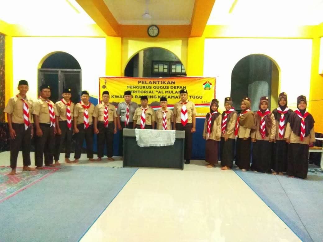 Pelantikan Gudep Al Mulani Kecamatan Tugu