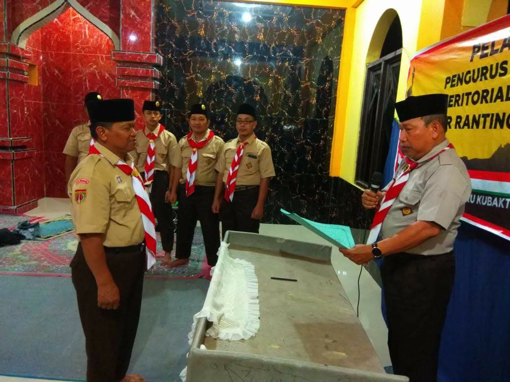 Pelantikan Gudep Al Mulani Kecamatan Tugu