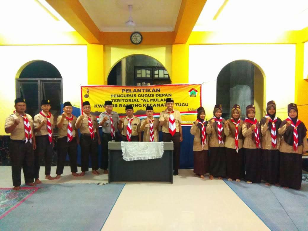 Pelantikan Gudep Al Mulani Kecamatan Tugu