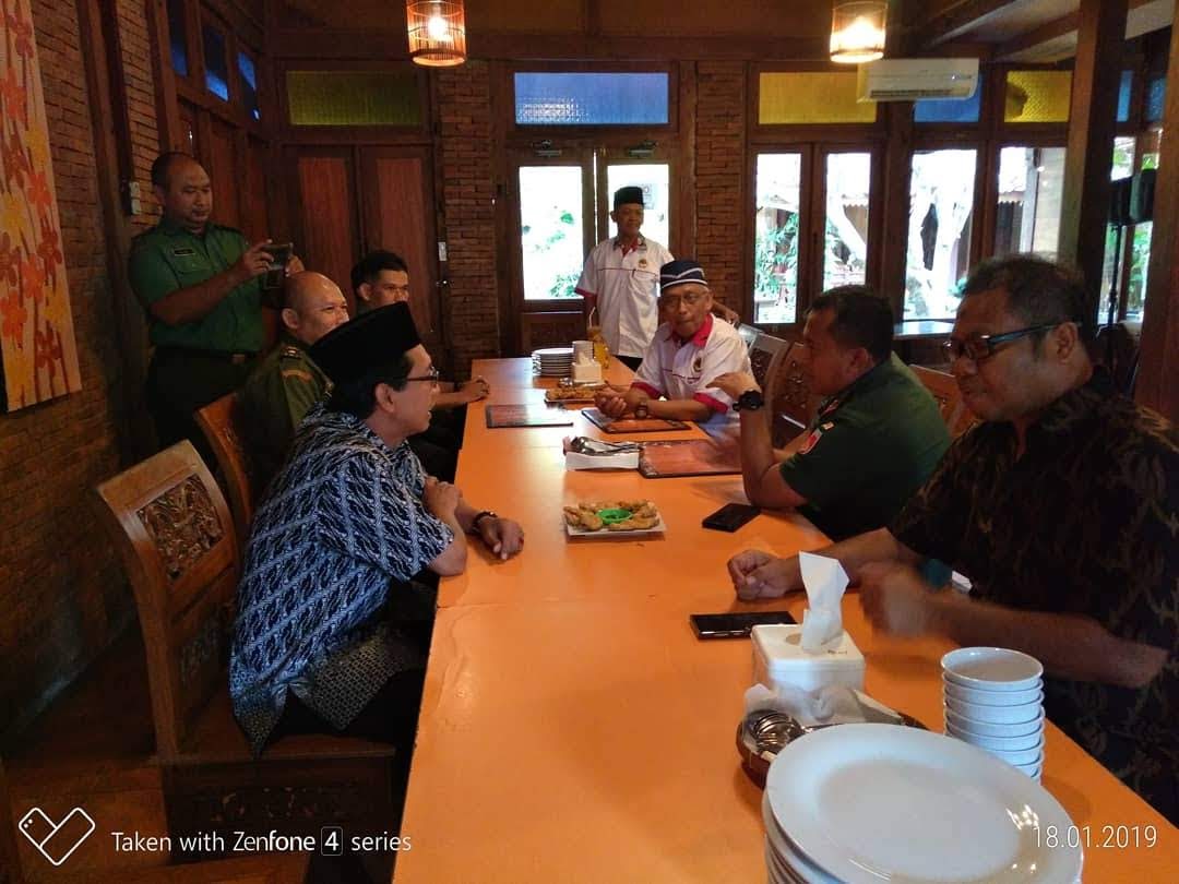 Audiensi Dandim 0733 BS Semarang
