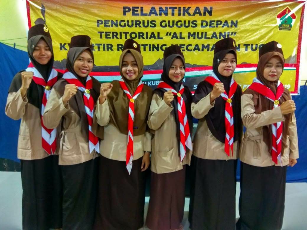Pelantikan Gudep Al Mulani Kecamatan Tugu