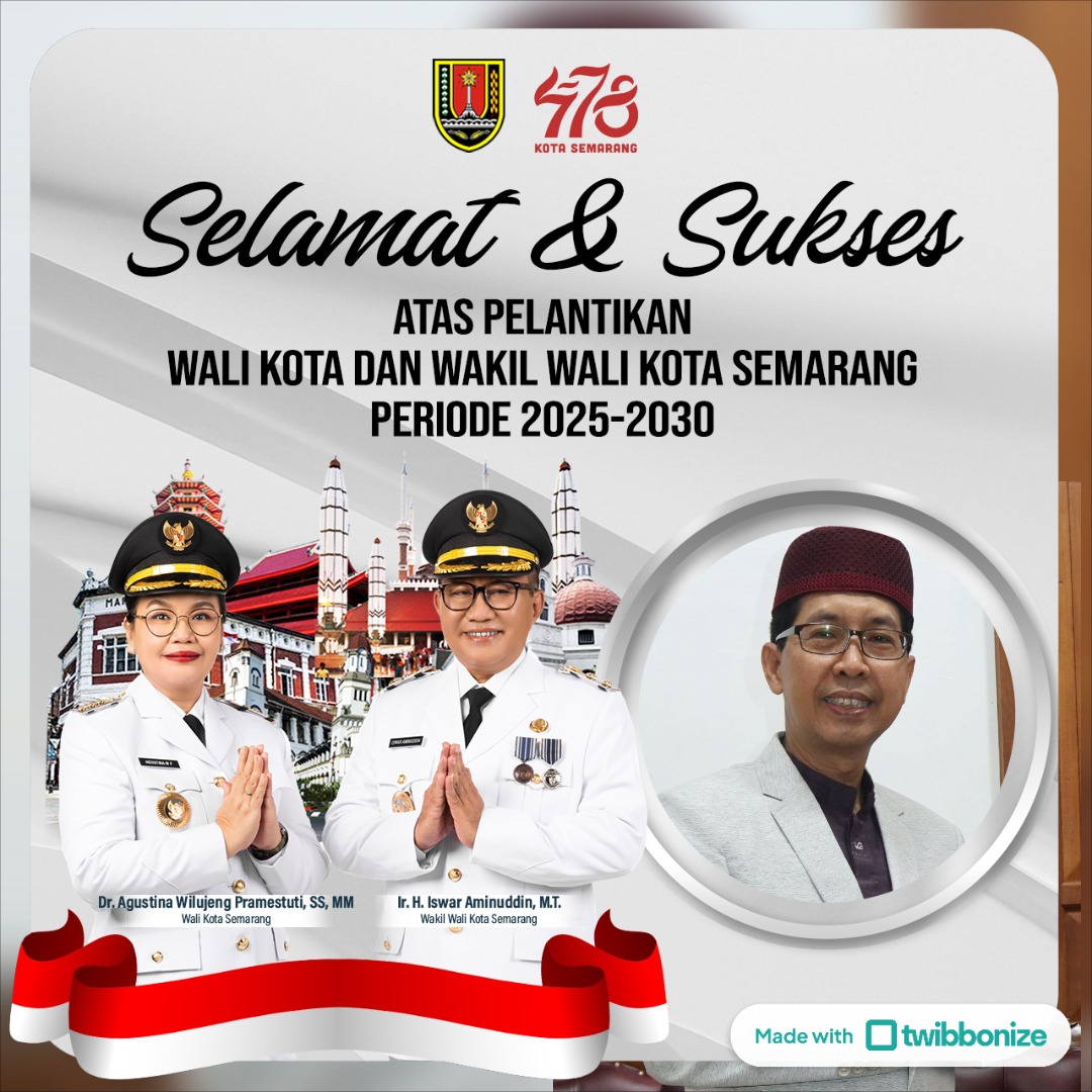 Pelantikan Walikota dan Wakil Walikota Semarang 2025