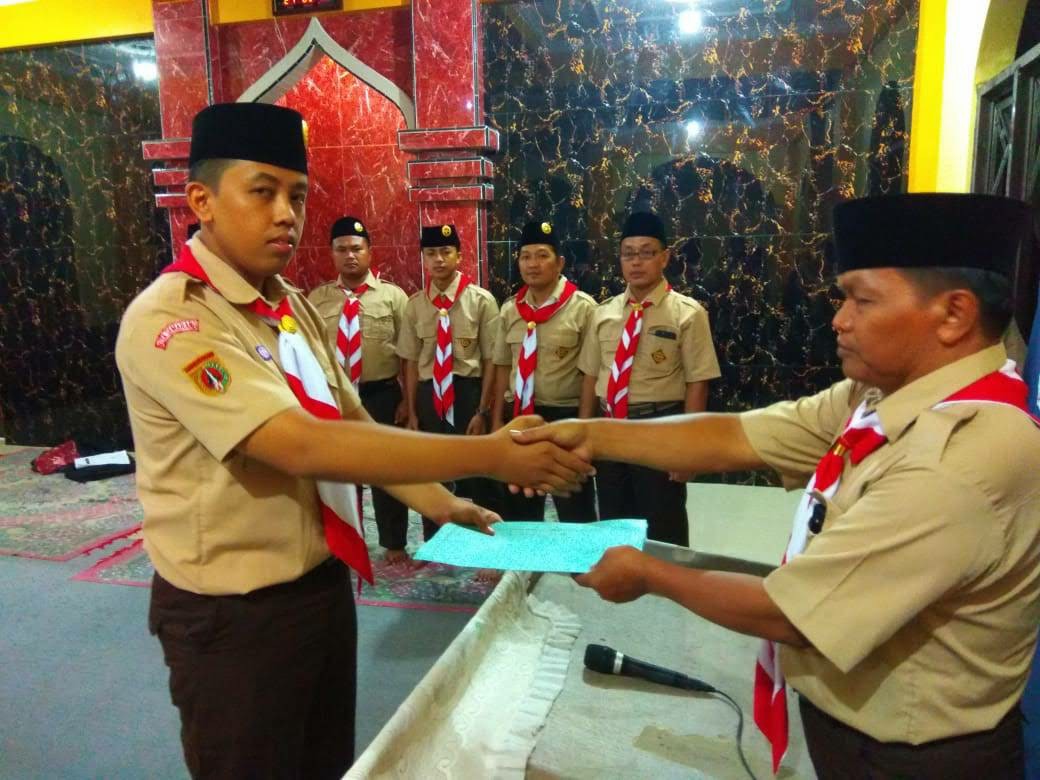 Pelantikan Gudep Al Mulani Kecamatan Tugu