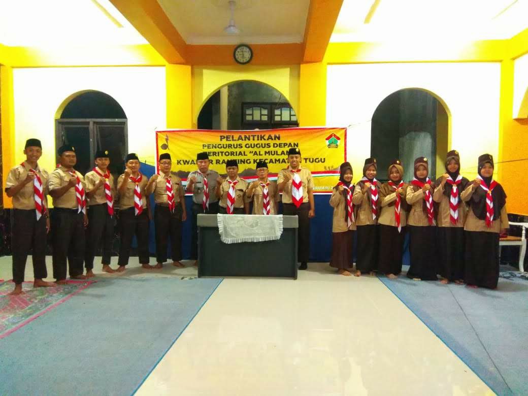 Pelantikan Gudep Al Mulani Kecamatan Tugu